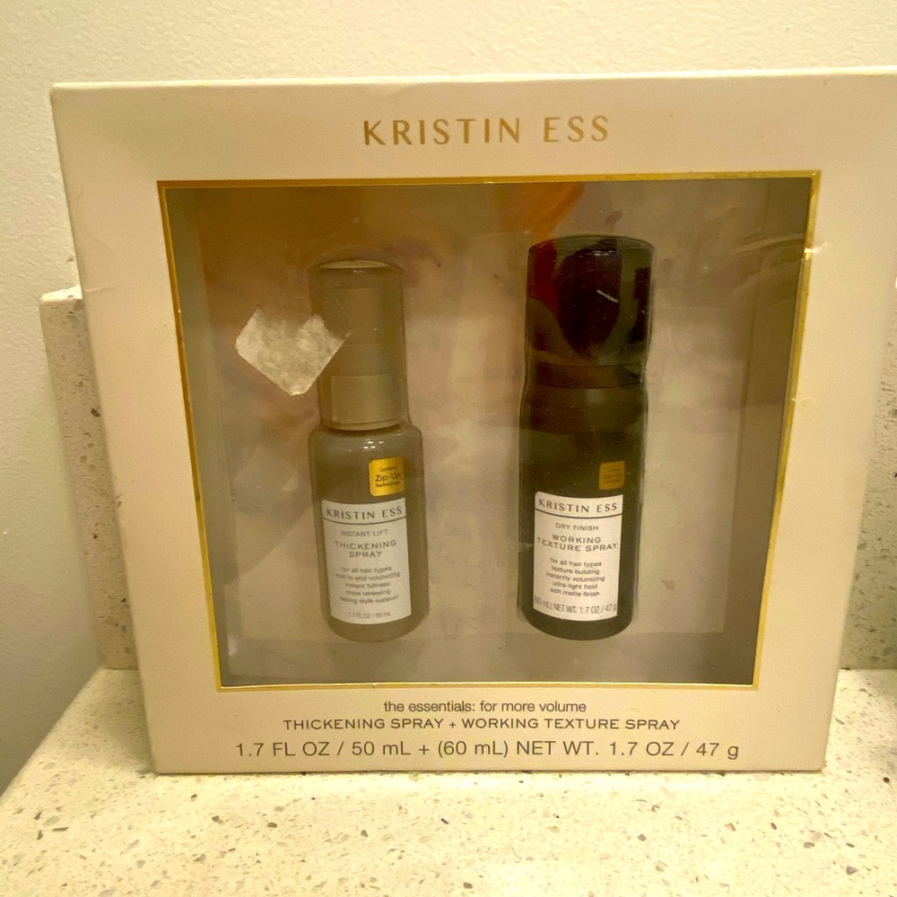 Kristin Ess volumizing hair gift set 🎁 🧖‍♀️